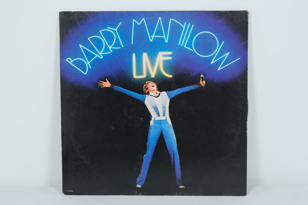 Barry Manilow – Live (1977, Double Vinyl LP, Arista AL 8500, Gatefold)