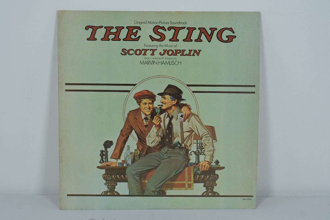 The Sting – Original Motion Picture Soundtrack (1974, MCA Records MCA-2040, Featuring Music of Scott Joplin, Adapted by Marvin Hamlisch)