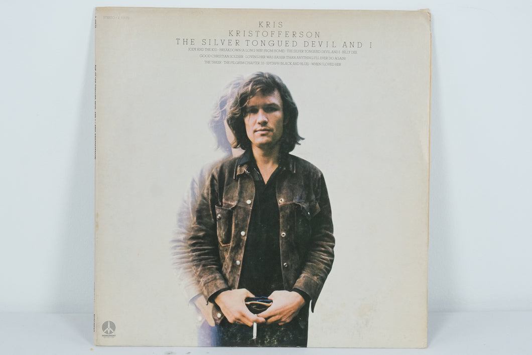 Kris Kristofferson – The Silver Tongued Devil and I (1971, Monument Records, Vinyl LP)
