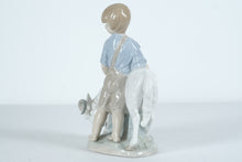 Load image into Gallery viewer, NAO by Lladró Figurine – Boy with Goat Porcelain Statue, Made in Spain
