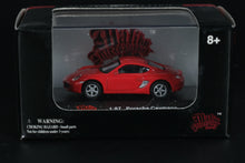 Load image into Gallery viewer, Malibu International Porsche Cayman S Die-Cast Model 1:87 (Red, Boxed)
