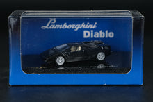 Load image into Gallery viewer, Ricko Lamborghini Diablo (1990) – 1:87 Scale Die-Cast Model (Black)
