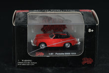 Load image into Gallery viewer, Malibu International Porsche 356B (1959) – 1:87 Scale Die-Cast Model (Red)
