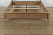 Load image into Gallery viewer, Tradewind White Washed Oak Queen Size Panel Bed
