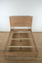 Load image into Gallery viewer, Tradewind White Washed Oak Queen Size Panel Bed
