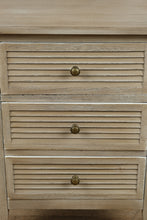 Load image into Gallery viewer, Modern White Stone Nightstand
