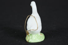 Load image into Gallery viewer, Vintage Bone China Goose Figurine Ornament – Made in Taiwan (3")
