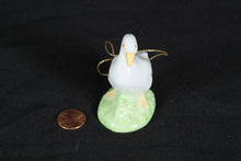 Load image into Gallery viewer, Vintage Bone China Goose Figurine Ornament – Made in Taiwan (3")

