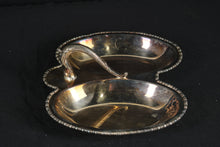 Load image into Gallery viewer, Vintage Silverplate Double Serving Dish with Handle – 13&quot; x 10.5&quot;

