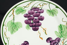 Load image into Gallery viewer, Blue Ridge Southern Potteries Hand-Painted Plate – Grapevine Pattern, 9.25&quot;

