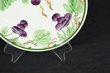 Load image into Gallery viewer, Blue Ridge Southern Potteries Hand-Painted Plate – Grapevine Pattern, 9.25&quot;
