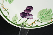 Load image into Gallery viewer, Blue Ridge Southern Potteries Hand-Painted Plate – Grapevine Pattern, 9.25&quot;
