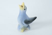 Load image into Gallery viewer, Vintage Ceramic Bird Water Whistle – Hand-Painted Blue Songbird, 4.5&quot;
