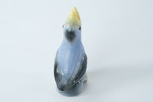 Load image into Gallery viewer, Vintage Ceramic Bird Water Whistle – Hand-Painted Blue Songbird, 4.5&quot;
