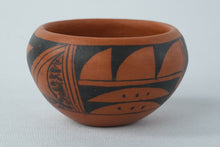 Load image into Gallery viewer, Signed Hopi Pottery Bowl – C. Poleahla Old Oraibi – Hand Painted Native American Art
