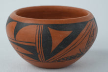 Load image into Gallery viewer, Signed Hopi Pottery Bowl – C. Poleahla Old Oraibi – Hand Painted Native American Art
