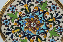 Load image into Gallery viewer, Cerámicas Sevilla Hand-Painted Limited Edition Plates – 24k Gold Accents, 6.75&quot; (Set of 2)

