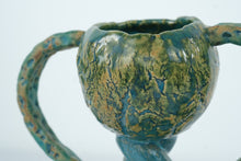 Load image into Gallery viewer, Vintage Ceramic Octopus-Style Candle Holders – Pair
