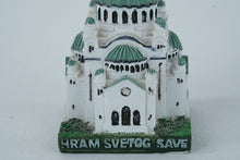 Load image into Gallery viewer, Miniature Souvenir of Hram Svetog Save (Church of Saint Sava) – Hand-Painted Resin Model
