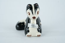 Load image into Gallery viewer, Vintage Ceramic Skunk Figurine – “Pewey” Skunk Collectible – Retro Animal Figurine
