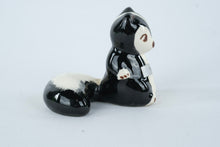 Load image into Gallery viewer, Vintage Ceramic Skunk Figurine – “Pewey” Skunk Collectible – Retro Animal Figurine
