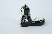 Load image into Gallery viewer, Vintage Ceramic Skunk Figurine – “Pewey” Skunk Collectible – Retro Animal Figurine
