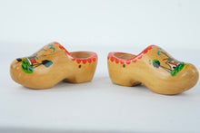 Load image into Gallery viewer, Vintage Dutch Wooden Clogs – Hand-Painted Holland Souvenir Shoes – 7” Long
