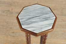 Load image into Gallery viewer, Marble Top Plant Stand with Spun Posts- Preview 02/18
