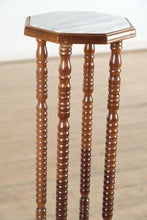 Load image into Gallery viewer, Marble Top Plant Stand with Spun Posts- Preview 02/18
