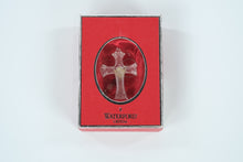 Load image into Gallery viewer, Waterford Crystal Clare Cross Ornament – 2005 Edition
