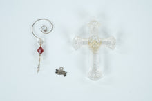 Load image into Gallery viewer, Waterford Crystal Clare Cross Ornament – 2005 Edition
