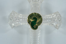 Load image into Gallery viewer, Waterford Crystal Clare Cross Ornament – 2005 Edition
