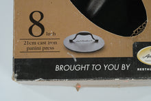 Load image into Gallery viewer, Anolon Accessories 8&quot; Cast Iron Panini Press – DuPont Autograph 2 Nonstick
