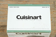 Load image into Gallery viewer, Cuisinart Compact Deep Fryer – Model CDF-100 with Stainless Steel Finish
