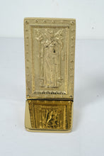 Load image into Gallery viewer, 1984 Virginia Metalcrafters &quot;Intellectus &amp; Humanitas&quot; Bookends – Library of Congress Door Replicas
