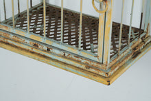 Load image into Gallery viewer, Vintage White Metal Birdcage
