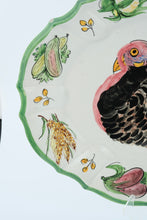 Load image into Gallery viewer, Gobble ’Til You Wobble – Giant Turkey Platter of Harvest Glory (20.25” Wide)
