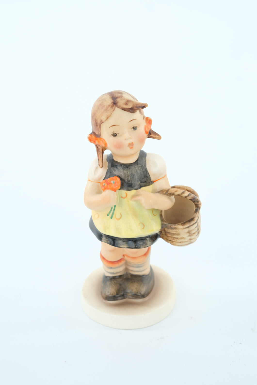Vintage Goebel Hummel “Flower Girl” #98 – Bee-in-V Mark, Germany (6” Tall)