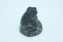 Load image into Gallery viewer, Frog Soapstone Sculpture - Wolf Sculptures - Canada
