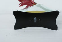 Load image into Gallery viewer, Contemporary Art Glass Vase Heliconia Flower CT Botanical Designs Studio Glass
