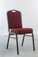 Load image into Gallery viewer, Cabernet KFI Stacking Chair with Front Roll
