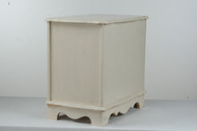 Load image into Gallery viewer, White Washed Oak Side Table with Pull Out Table
