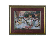 Load image into Gallery viewer, Pierre-Georges Jeanniot Print “Le Dîner à l’Hôtel Ritz, Paris” (1904) – Elegant Belle Époque Scene, 45&quot; x 35&quot;
