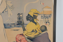 Load image into Gallery viewer, P Monnier Cafes BF Original French Advertising Poster Circa 1905 Paris 46 x 33

