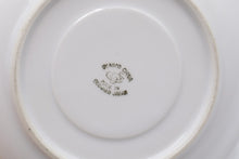 Load image into Gallery viewer, UCAGCO China Occupied Japan Gray Pink Rose Gold Teacup Saucer Vintage 1940s
