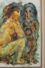 Load image into Gallery viewer, Calvin Wailer Burnett &quot;Female Nudes&quot; - Original Oil on Canvas
