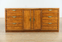 Load image into Gallery viewer, MCM Campaigner Style 9- Drawer Dresser by Dixie
