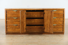 Load image into Gallery viewer, MCM Campaigner Style 9- Drawer Dresser by Dixie
