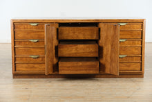 Load image into Gallery viewer, MCM Campaigner Style 9- Drawer Dresser by Dixie
