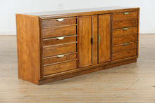 Load image into Gallery viewer, MCM Campaigner Style 9- Drawer Dresser by Dixie
